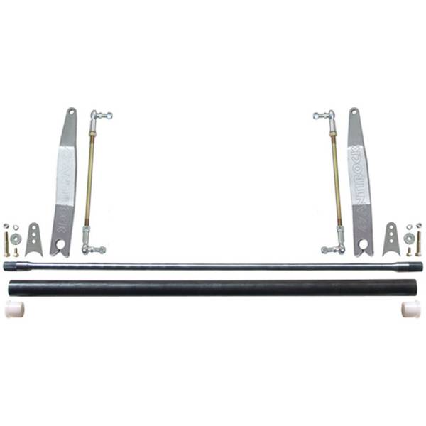 RockJock 4x4 - RockJock 4x4 Antirock Sway Bar Kit Universal 45 Inch Bar 16 Inch Bent Aluminum Arms - CE-9902A-16 - Image 1