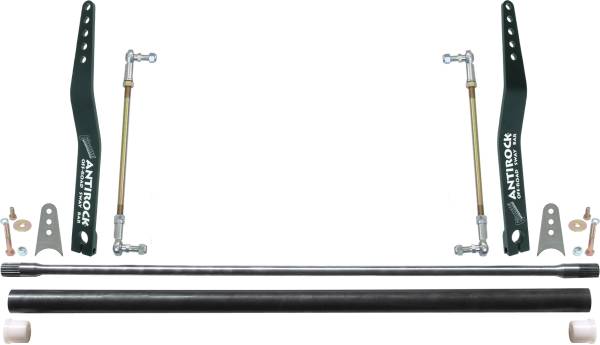 RockJock 4x4 - RockJock 4x4 Antirock Sway Bar Kit Universal 36 Inch Bar 20 Inch Bent Steel Arms - CE-9901-20B - Image 1