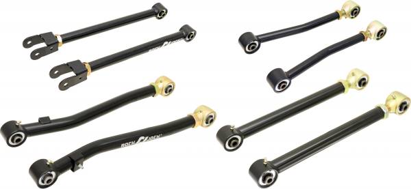 RockJock 4x4 - RockJock 4x4 Johnny Joint Control Arm Set 18-Up Wrangler JL Complete Set Of 8 - CE-9818CA - Image 1