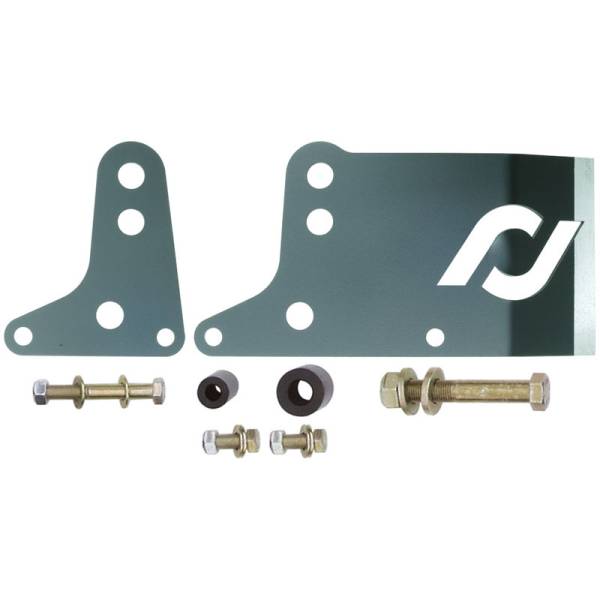 RockJock 4x4 - RockJock 4x4 Trac Bar Relocation Kit 07-18 Wrangler JK Front Diff Housing Includes Inner/Outer Brackets Hardware Some Welding Required - CE-9807FTBK - Image 1