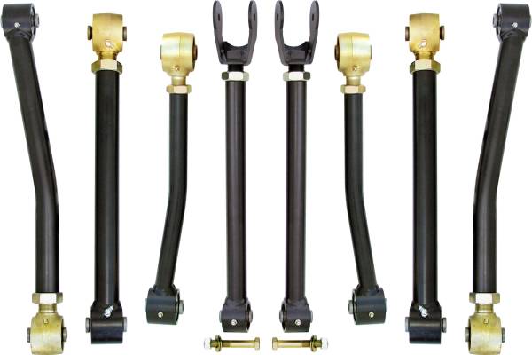 RockJock 4x4 - RockJock 4x4 Johnny Joint Control Arm Set 07-18 Wrangler JK Complete Set Of 8 - CE-9807CA - Image 1