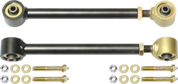 RockJock 4x4 - RockJock 4x4 Johnny Joint Adjustable Control Arms 97-06 Wrangler TJ and LJ Unlimited Rear Upper, Adjustable Greasable Pair - CE-9103 - Image 1