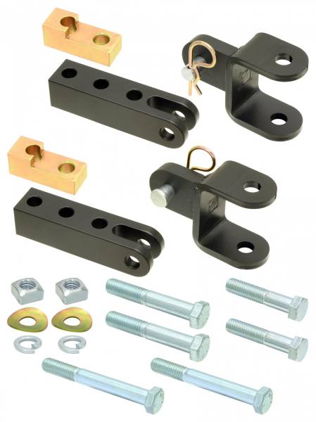 RockJock 4x4 - RockJock 4x4 Tow Bar Mounting Kit 97-06 Wrangler TJ/LJ Front Bolt-On Includes Mounting Hardware Works w/Stock/And Most Aftermarket Bumpers For Use w/ CE-9033F - CE-9033TJ - Image 1