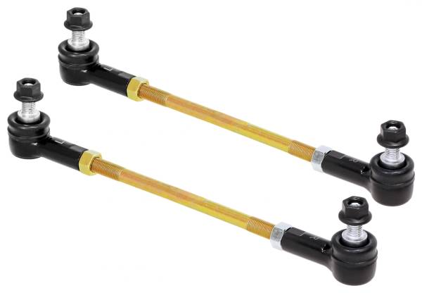 RockJock 4x4 - RockJock 4x4 Adjustable Sway Bar End Link Kit (10 1/2 Inch Long Rods w/ Sealed Rod Ends and Jam Nuts pair) - RJ-203005-101 - Image 1