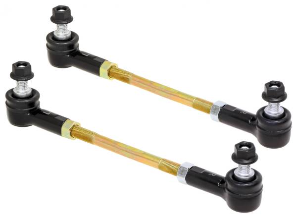 RockJock 4x4 - RockJock 4x4 Adjustable Sway Bar End Link Kit (8 1/2 Inch Long Rods w/ Sealed Rod Ends and Jam Nuts pair) - RJ-203004-101 - Image 1