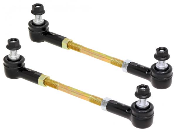 RockJock 4x4 - RockJock 4x4 Adjustable Sway Bar End Link Kit (6 1/2 Inch Long Rods w/ Sealed Rod Ends and Jam Nuts pair) - RJ-203003-101 - Image 1