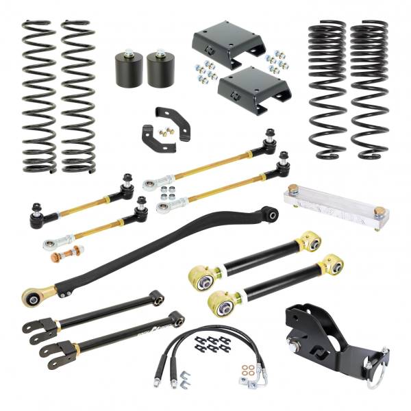 RockJock 4x4 - RockJock 4x4 Sport Edition Johnny Joint Suspension System for JT Gladiator w/ Gas V-6 3.5 Inch lift - RJ-JTG000-101 - Image 1