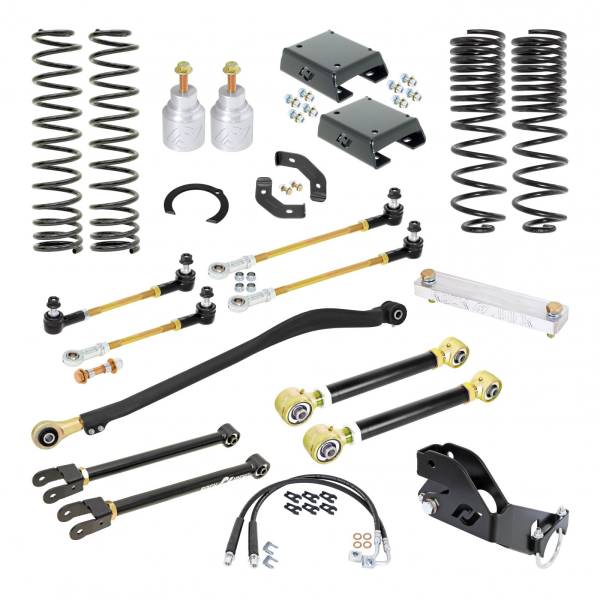 RockJock 4x4 - RockJock 4x4 Sport Edition Johnny Joint Suspension System for JT Gladiator w/ Diesel engine 3.5 Inch lift - RJ-JTD000-101 - Image 1