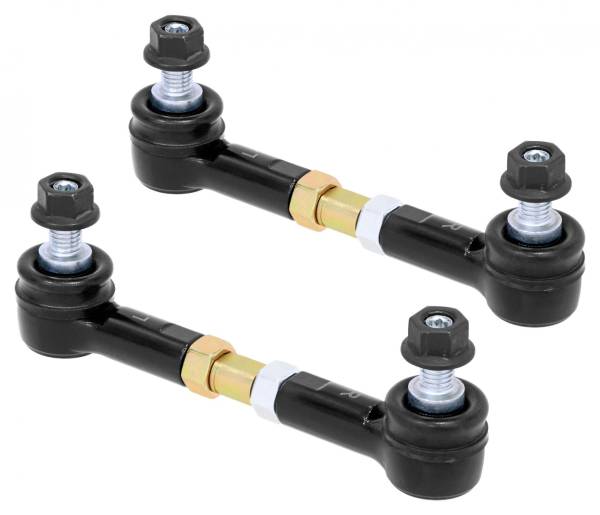 RockJock 4x4 - RockJock 4x4 Adjustable Sway Bar End Link Kit (3 1/2 in. Long Rods w/ Sealed Rod Ends and Jam Nuts) - RJ-283100-101 - Image 1