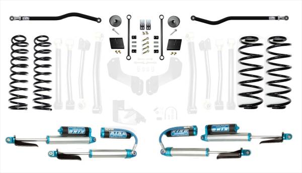 EVO Manufacturing - EVO MFG JL 2.5' Diesel Enforcer Lift Stage 1 PLUS with EVO SPEC KING 2.5' Shocks - EVO-3011S1DPK - Image 1