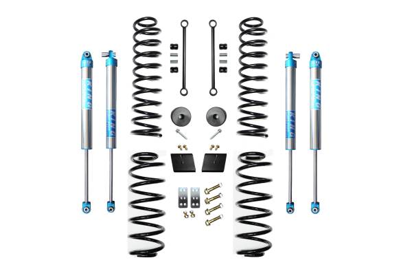 EVO Manufacturing - EVO MFG JL 2.5' Heavy Duty Enforcer Lift Stage 1 with EVO SPEC KING 2.0' Shocks - EVO-3011S1HDK2 - Image 1