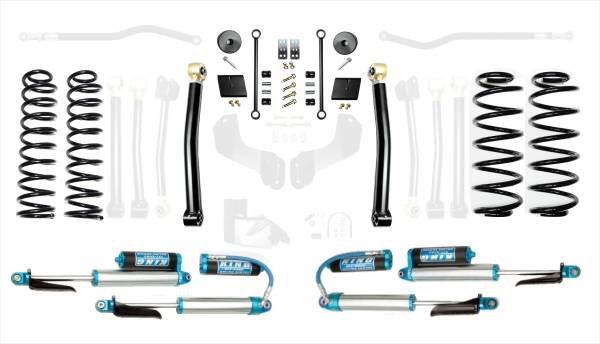 EVO Manufacturing - EVO MFG JL 2.5' Diesel Enforcer Lift Stage 2 with EVO SPEC KING 2.5 Shocks - EVO-3011S2DK - Image 1