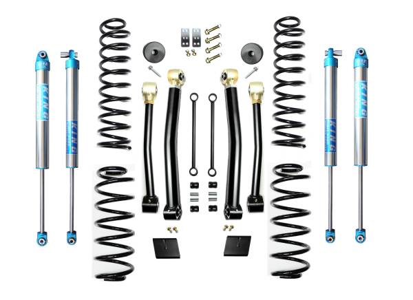 EVO Manufacturing - EVO MFG JL 2.5' Heavy Duty Enforcer Lift Stage 3 with EVO SPEC KING 2.0 Shocks - EVO-3011S3HDK2 - Image 1