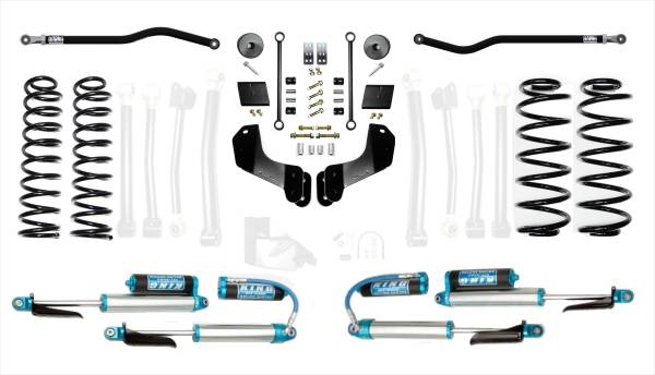 EVO Manufacturing - EVO MFG JL 2.5' Diesel Enforcer OVERLAND Lift Stage 1 PLUS with EVO SPEC KING Shocks - EVO-3012S1DPK - Image 1