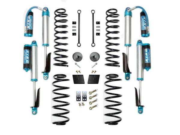 EVO Manufacturing - EVO Jeep Wrangler JL 3.5 Enforcer 4XE Lift Stage 1 with EVO SPEC King 2.5 Shocks - EVO-3013S1EK - Image 1