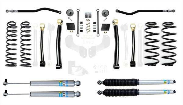 EVO Manufacturing - EVO Jeep Wrangler JL 3.5 Enforcer 4XE Lift Stage 3 PLUS with Bilstein Shocks - EVO-3013S3EPBIL - Image 1