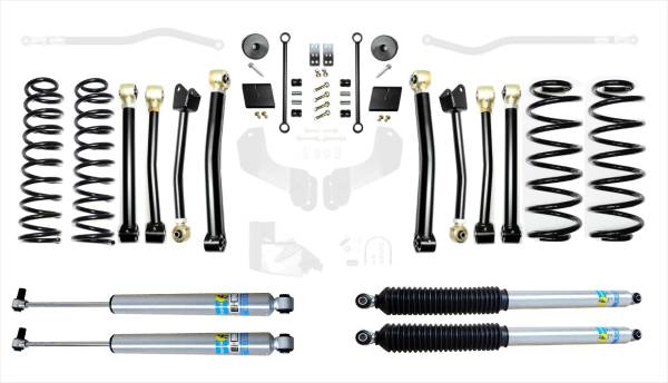 EVO Manufacturing - EVO Jeep Wrangler JL 3.5 Enforcer 4XE Lift Stage 4 with Bilstein Shocks - EVO-3013S4EBIL - Image 1