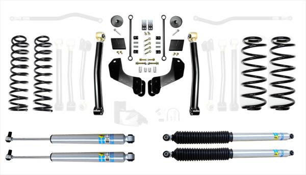 EVO Manufacturing - EVO Jeep Wrangler JL 3.5 Enforcer OVERLAND 4XE Lift Stage 2 with Bilstein Shocks - EVO-3014S2EBIL - Image 1