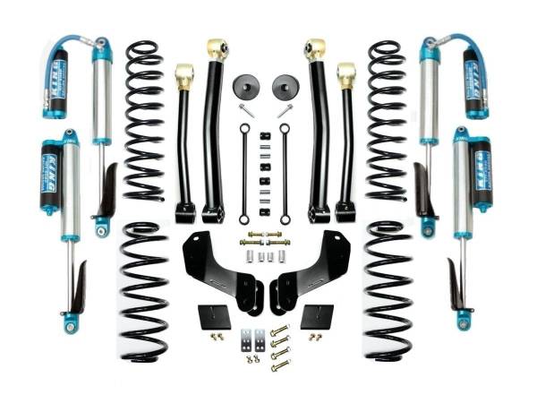 EVO Manufacturing - EVO Jeep Wrangler JL 3.5 Enforcer OVERLAND 4XE Lift Stage 3 with EVO SPEC King 2.5 Shocks with Adjusters - EVO-3014S3EKA - Image 1