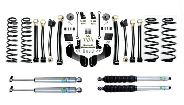 EVO Manufacturing - EVO Jeep Wrangler JL 3.5 Enforcer OVERLAND 4XE Lift Stage 4 with Bilstein Shocks - EVO-3014S4EBIL - Image 1