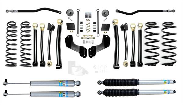 EVO Manufacturing - EVO Jeep Wrangler JL 3.5 Enforcer OVERLAND 4XE Lift Stage 4 PLUS with Bilstein Shocks - EVO-3014S4EPBIL - Image 1