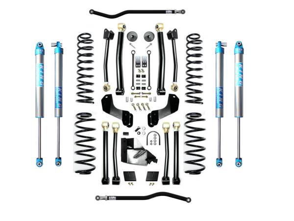 EVO Manufacturing - EVO MFG JL 4.5&quot; Enforcer OVERLAND 4XE Lift Stage 4 PLUS w/  EVO SPEC King 2.0 Shocks - EVO-3055S4EPK2 - Image 1