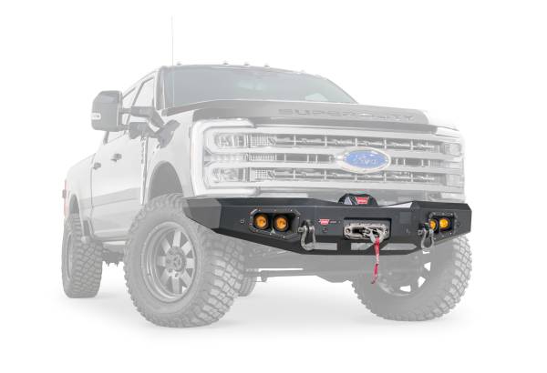 Warn - Warn ASCENT BUMPER WITHOUT GUARD FORD SUPER DUTY  -  110759 - Image 1