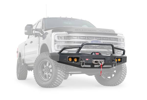 Warn - Warn ASCENT BUMPER WITH PRERUNNER GUARD FORD SUPER DUTY  -  110760 - Image 1