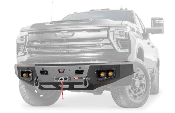 Warn - Warn ASCENT HD BUMPER SILVERADO HD WITH PRERUNNER GUARD  -  110912 - Image 1