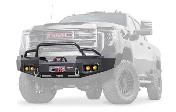Warn - Warn ASCENT BUMPER WITH PRERUNNER GUARD GMC SIERRA HD  -  110945 - Image 1