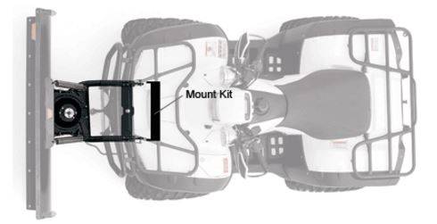 Warn - Warn Plow Mount Kit Polaris Sportsman  -  95160 - Image 1