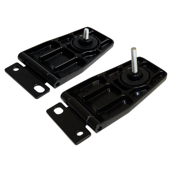 Crown Automotive Jeep Replacement - Crown Automotive Jeep Replacement Liftglass Hinge Set for 1991-2006 TJ & YJ Wrangler w/ Hard Top  -  5013722K - Image 1