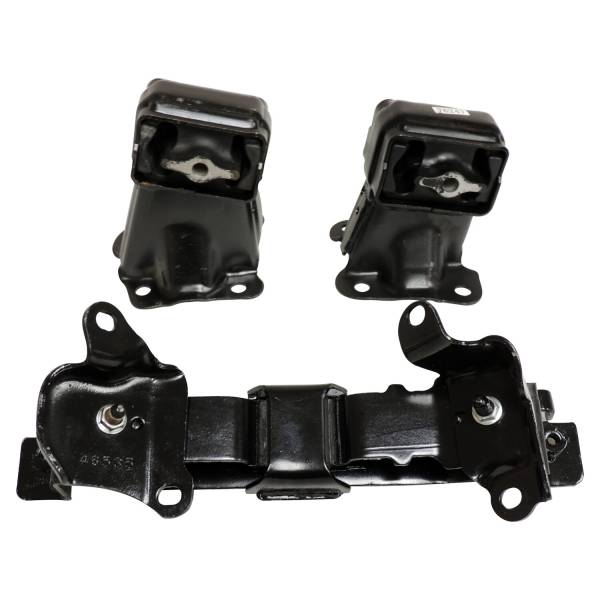 Crown Automotive Jeep Replacement - Crown Automotive Jeep Replacement Engine Mount Kit for 05-09 Jeep WK Grand Cherokee & XK Commander w/ 4.7L Engine  -  52090300K - Image 1