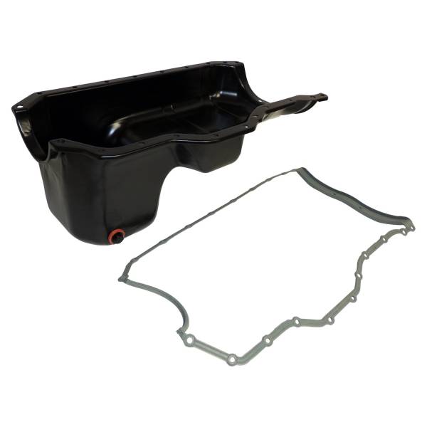 Crown Automotive Jeep Replacement - Crown Automotive Jeep Replacement Engine Oil Pan Kit for 1996-2002 Jeep TJ Wrangler and XJ Cherokee w/ 2.5L Engine  -  53020560K - Image 1