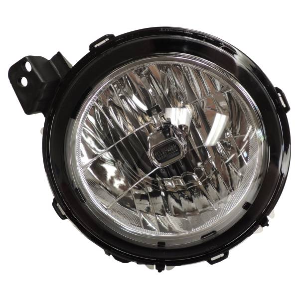 Crown Automotive Jeep Replacement - Crown Automotive Jeep Replacement Right Headlight Ass'y (Halogen) for Jeep 2018+ JL Wrangler & 2020+ JT Gladiator  -  55112872AG - Image 1