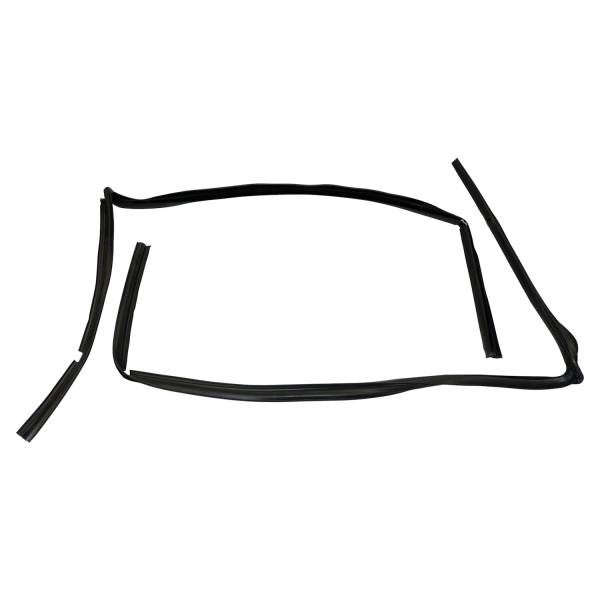 Crown Automotive Jeep Replacement - Crown Automotive Jeep Replacement Front Door Glass Seal Set for 1999-2004 Jeep WJ Grand Cherokee  -  55136024K - Image 1