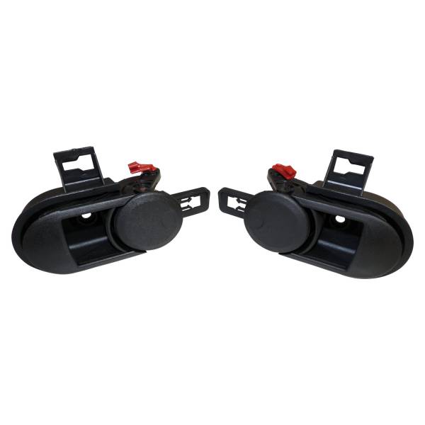 Crown Automotive Jeep Replacement - Crown Automotive Jeep Replacement Front or Rear Inside Door Handle Set for 2007-2008 Jeep JK Wrangler  -  55395406K - Image 1