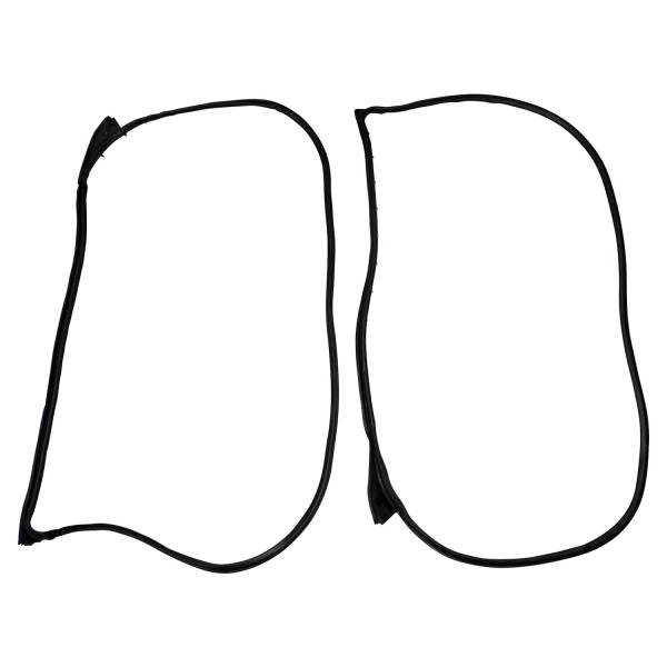 Crown Automotive Jeep Replacement - Crown Automotive Jeep Replacement Front Door Weatherstrip Set for 2011-2022 WK Grand Cherokee  -  55399212K - Image 1