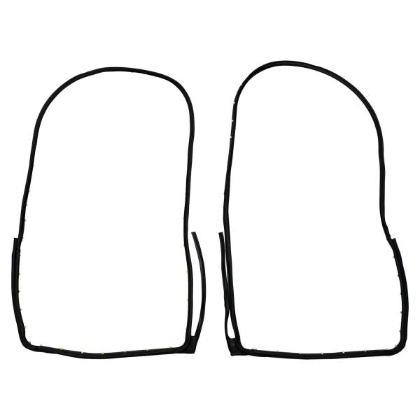 Crown Automotive Jeep Replacement - Crown Automotive Jeep Replacement Rear Door Weatherstrip Set for 2011-2022 WK Grand Cherokee  -  55399214K - Image 1