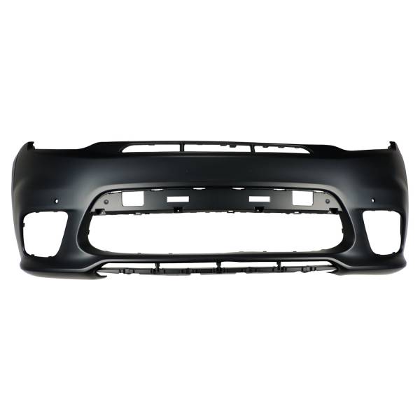 Crown Automotive Jeep Replacement - Crown Automotive Jeep Replacement Front Fascia for 2017-2021 Jeep WK Grand Cherokee w/o SRT or Trackhawk Package  -  68335438AC - Image 1