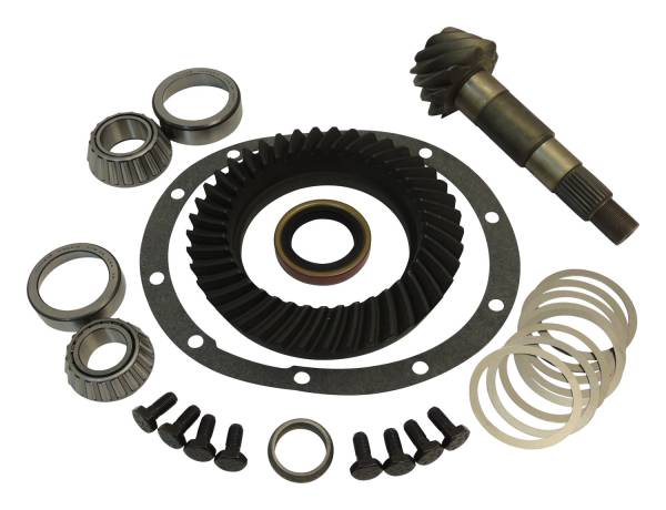 Crown Automotive Jeep Replacement - Crown Automotive Jeep Replacement Ring & Pinion Kit for Select Jeep TJ, YJ, XJ, MJ, ZJ, w/ D35 Rear, 4.56 Ratio  -  7072445X - Image 1