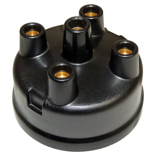 Crown Automotive Jeep Replacement - Crown Automotive Jeep Replacement Distributor Cap for 41-71 Jeep Models w/ Crown 923068 or 923068E Distributors  -  923068CAP - Image 1
