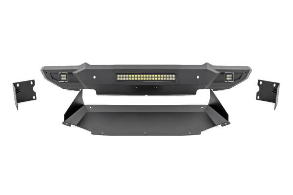 Rough Country - Rough Country Front Bumper w/Skid Plate  -  10808A - Image 1
