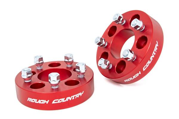 Rough Country - Rough Country 1.5 Inch Wheel Spacers  -  1090RED - Image 1