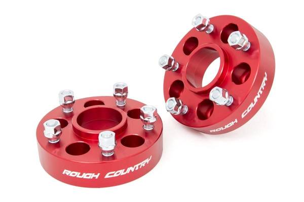 Rough Country - Rough Country 1.5 Inch Wheel Adapters  -  1092RED - Image 1