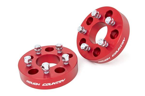 Rough Country - Rough Country 1.5 Inch Wheel Adapters  -  1100RED - Image 1
