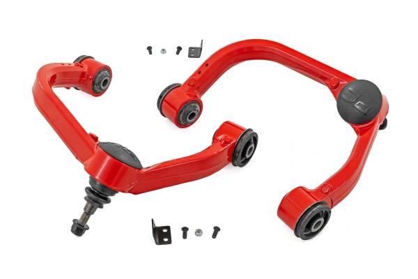 Rough Country - Rough Country Red Forged Upper Control Arms  -  41400RED - Image 1