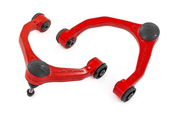 Rough Country - Rough Country Red Forged Upper Control Arms  -  51037RED - Image 1
