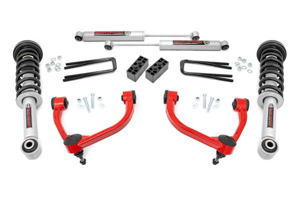 Rough Country - Rough Country 3 Inch Lift Kit  -  54431RED - Image 1