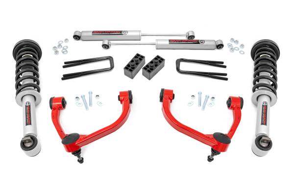 Rough Country - Rough Country 3 Inch Lift Kit  -  54531RED - Image 1